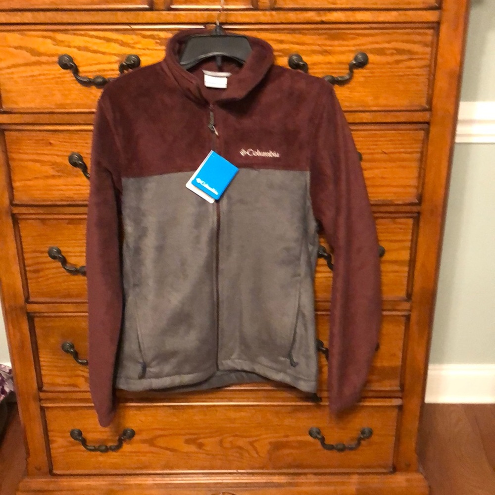 Zip up fleece jacket